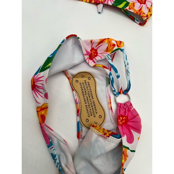 New 2 Piece Tropical Print Bikini in Sz Small - Picture 7 of 8
